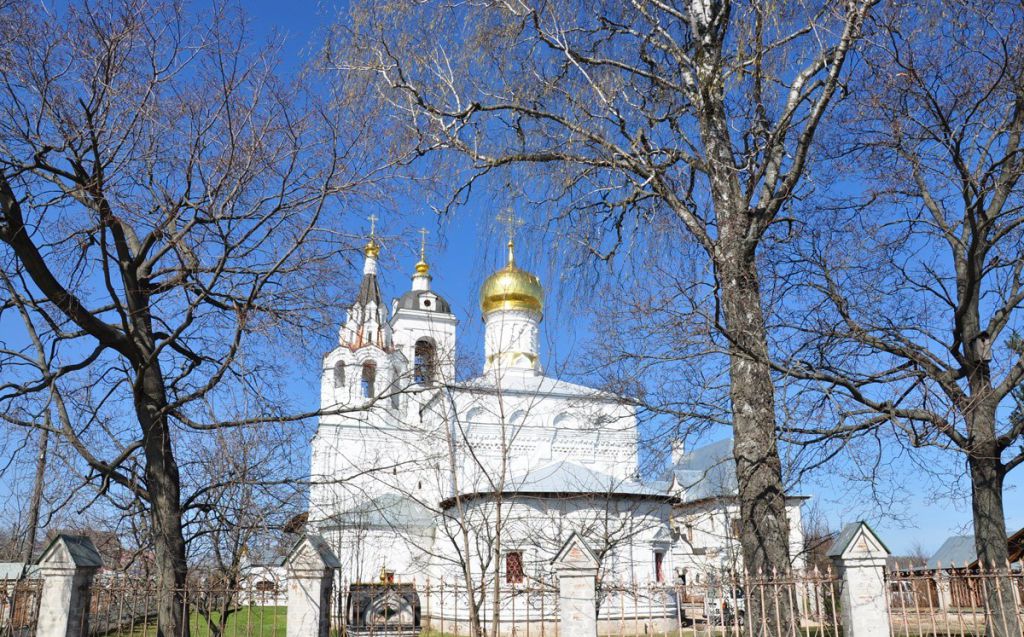 Село дмитровское. Храм Дмитрия Солунского Ильинское шоссе. Николина гора Церковь. Храм на Николиной горе. Церковь около Николиной горы