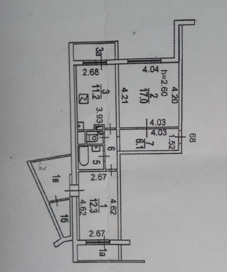 План квартиры п 46