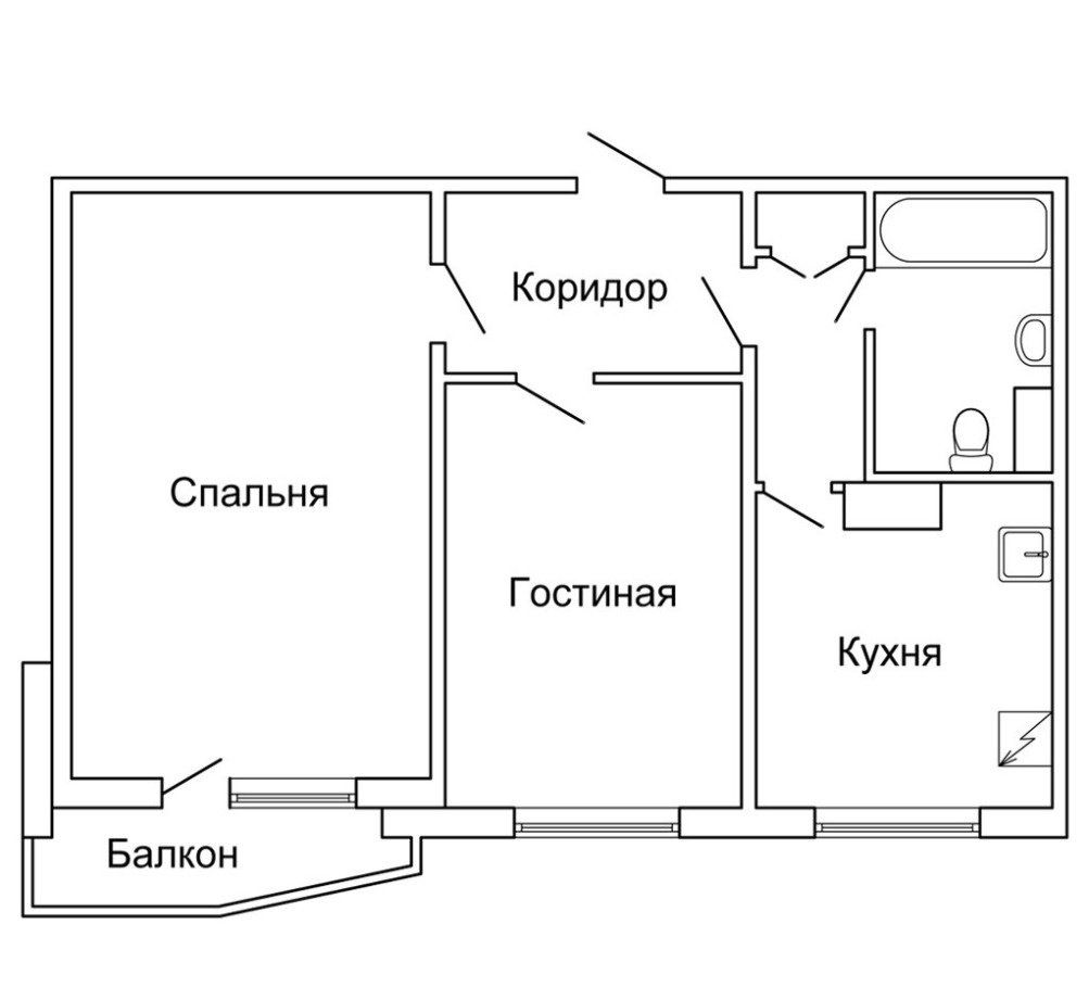 планировки советских квартир 3 комнаты