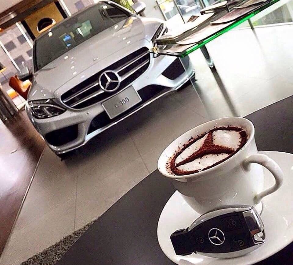 Инстаграм пост Mercedes